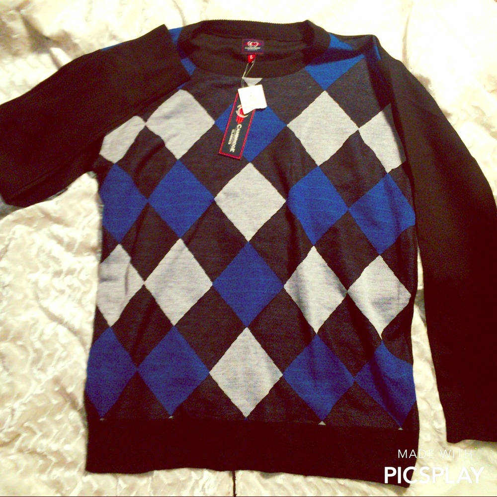 🌀Cambridge Classics Men’s Argyle Sweater🌀